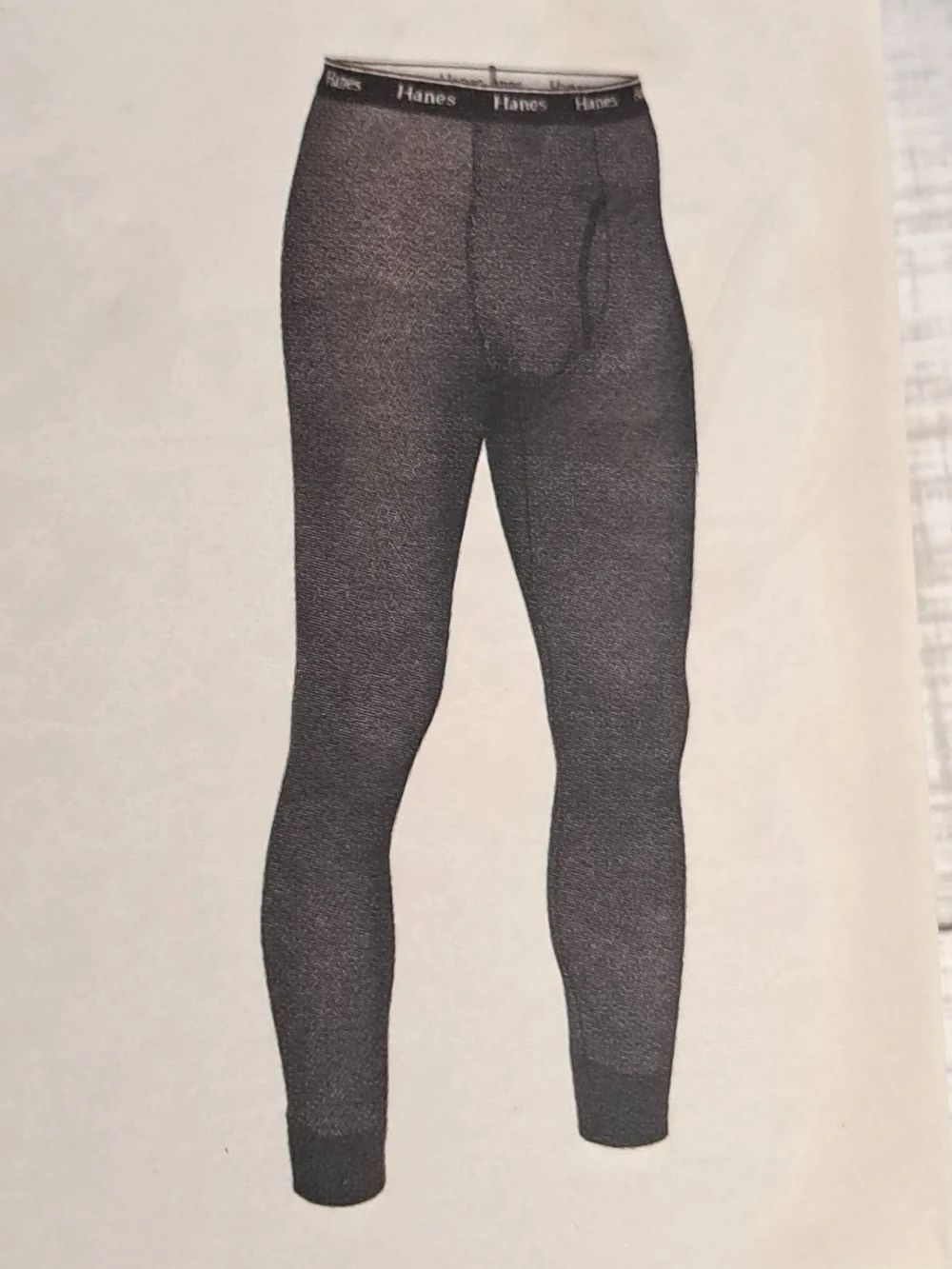 Hanes Original Men's Tagless Thermal Pant - Black 2XL/2XG